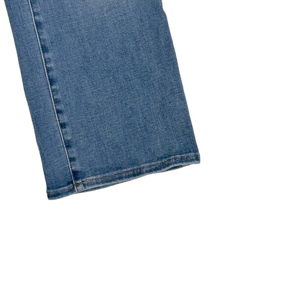 NYDJ Marilyn Straight Mid Rise Jeans in Maele Size 14P - Picture 5 of 13